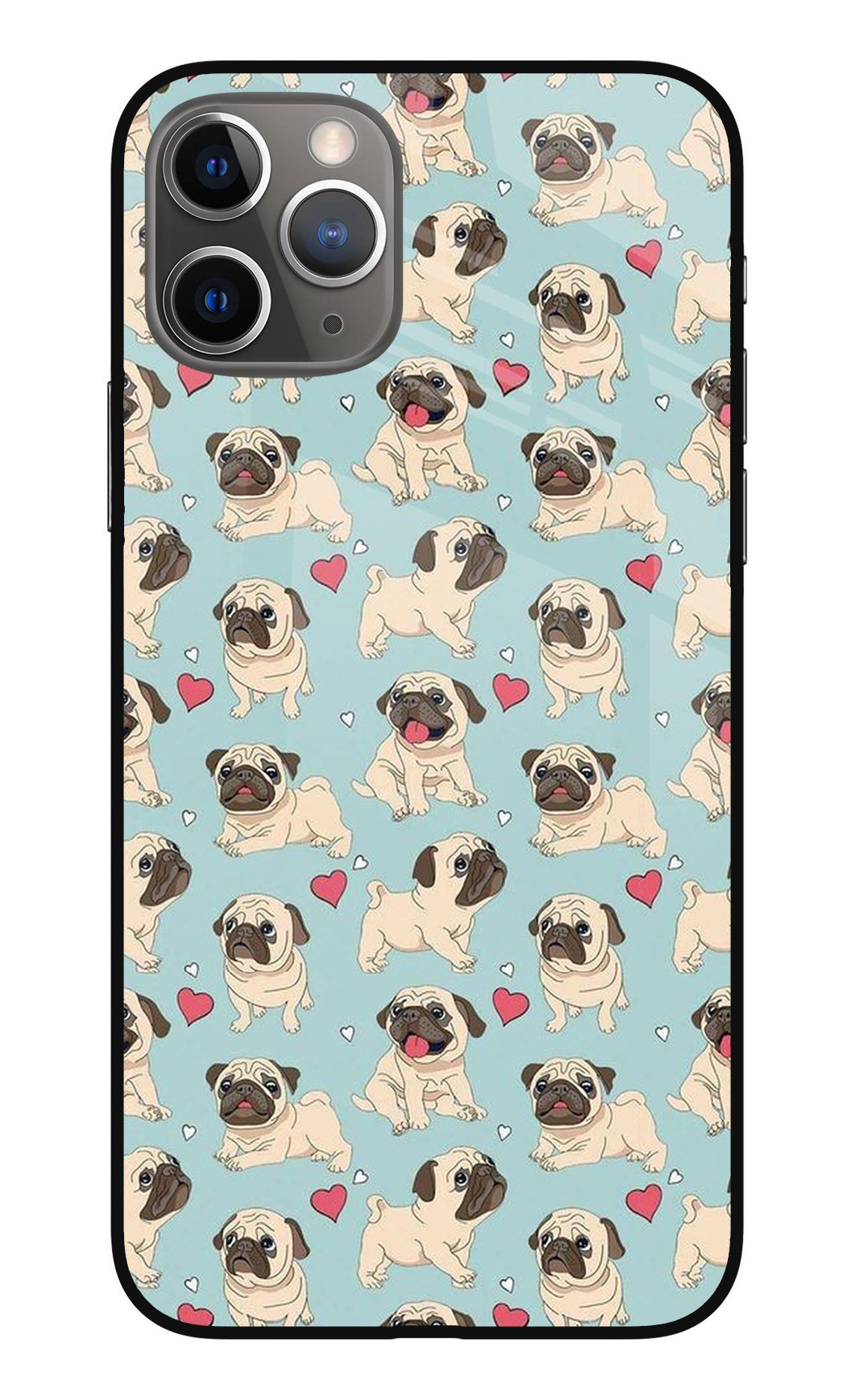 Pug Dog iPhone 11 Pro Max Back Cover