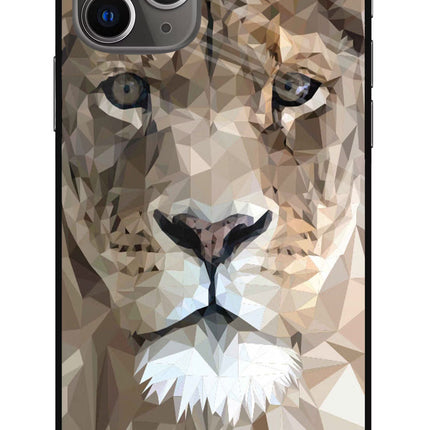 Lion Art iPhone 11 Pro Max Glass Case