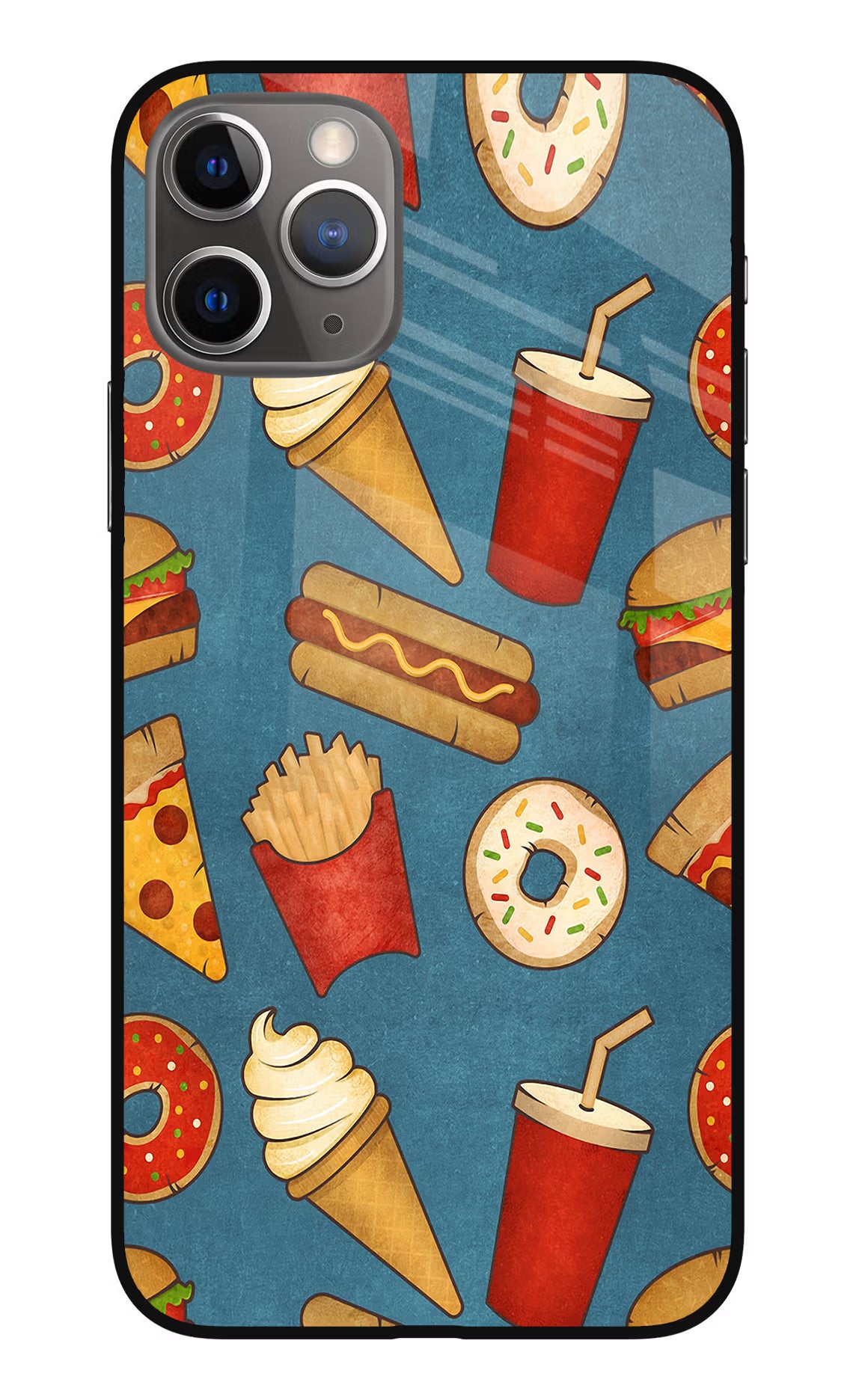 Foodie iPhone 11 Pro Max Glass Case