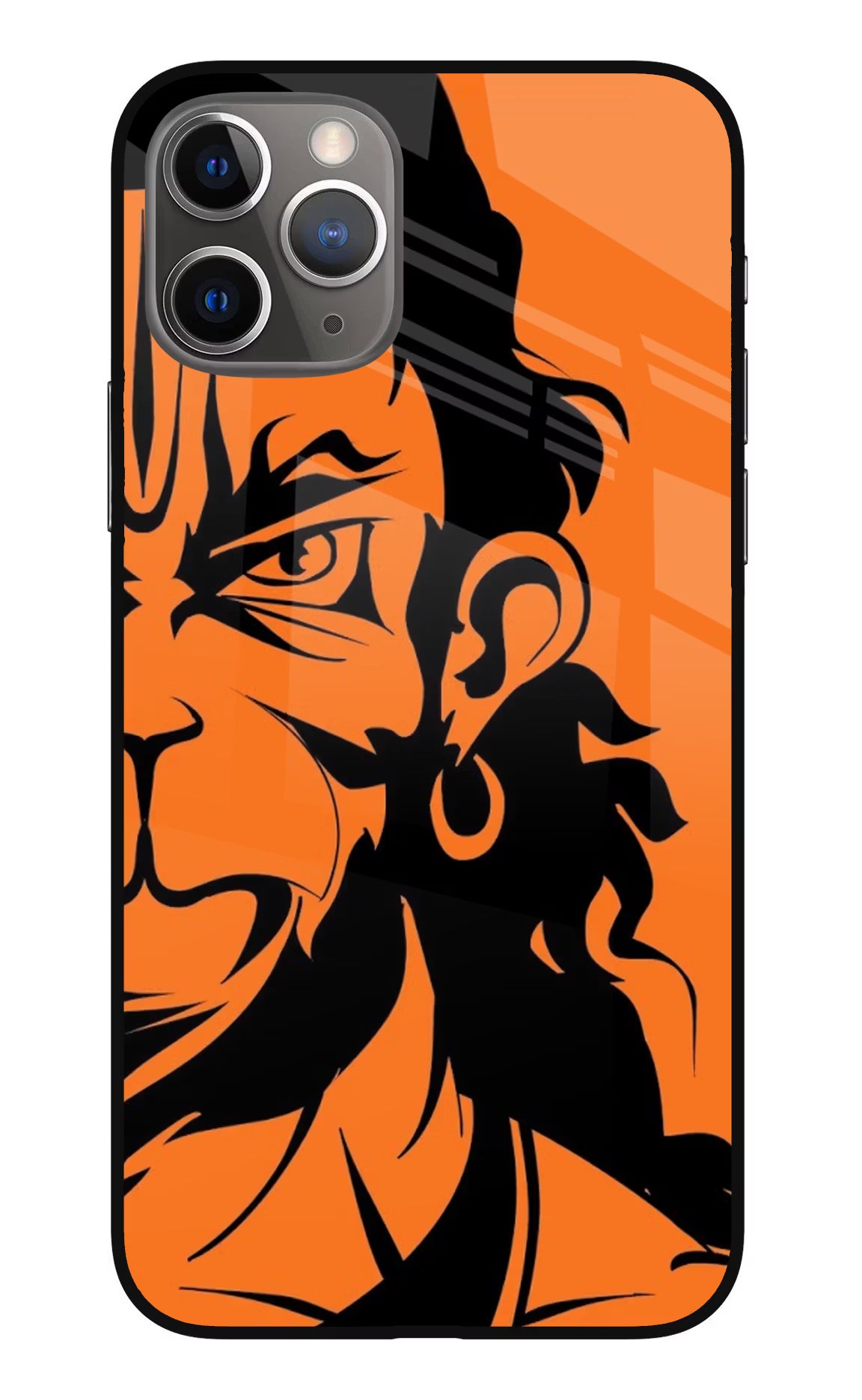 Hanuman iPhone 11 Pro Max Glass Case Back Cover by Casekaro