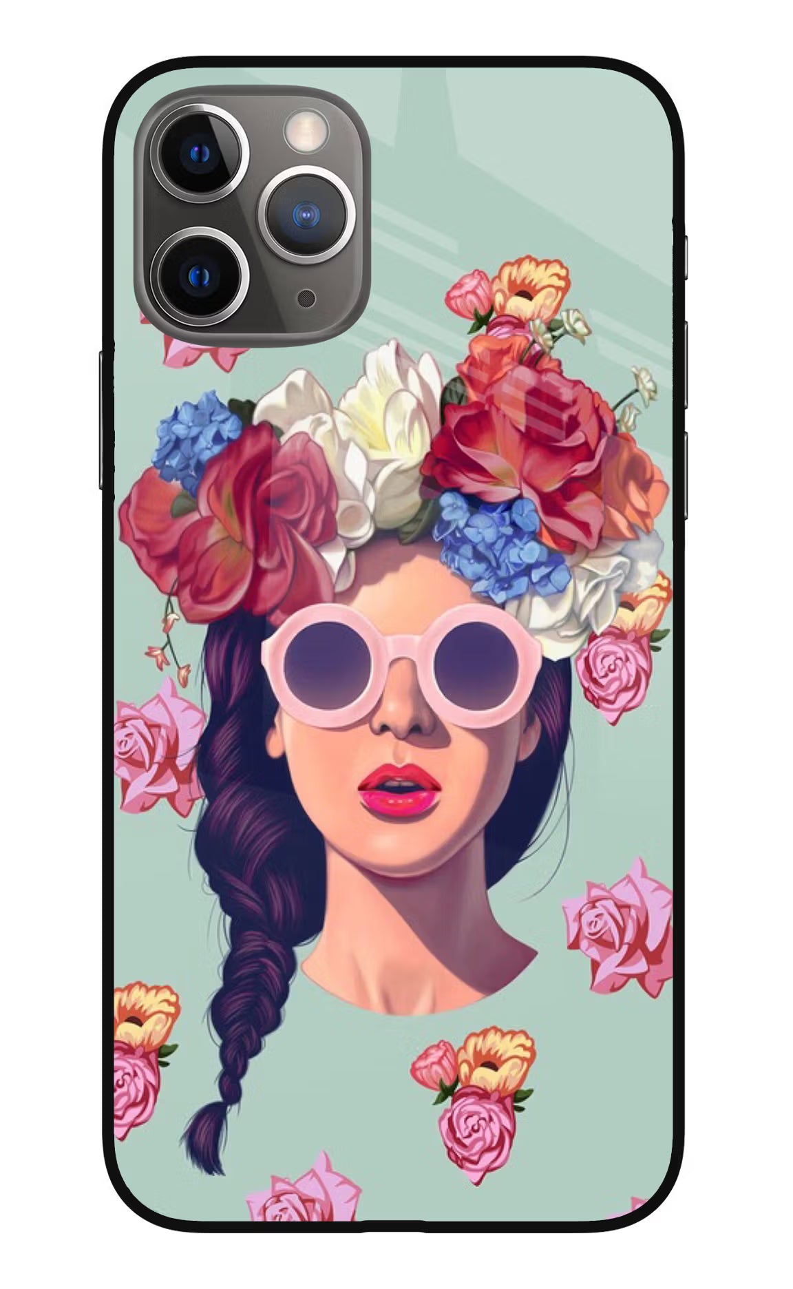 Pretty Girl iPhone 11 Pro Max Glass Case