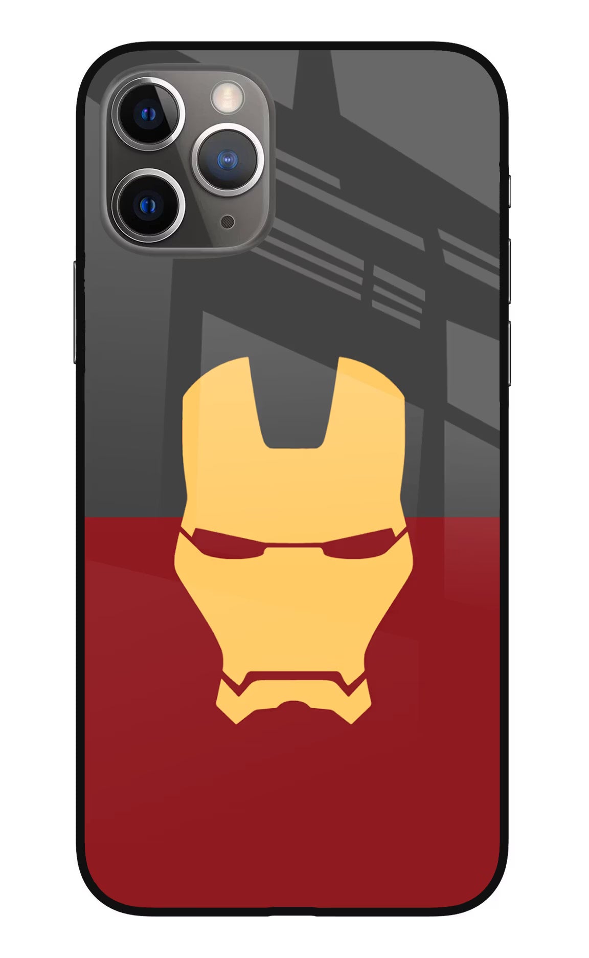 Ironman iPhone 11 Pro Max Glass Case Back Cover by Casekaro