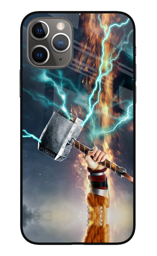 Thor Hammer Mjolnir iPhone 11 Pro Max Glass Case
