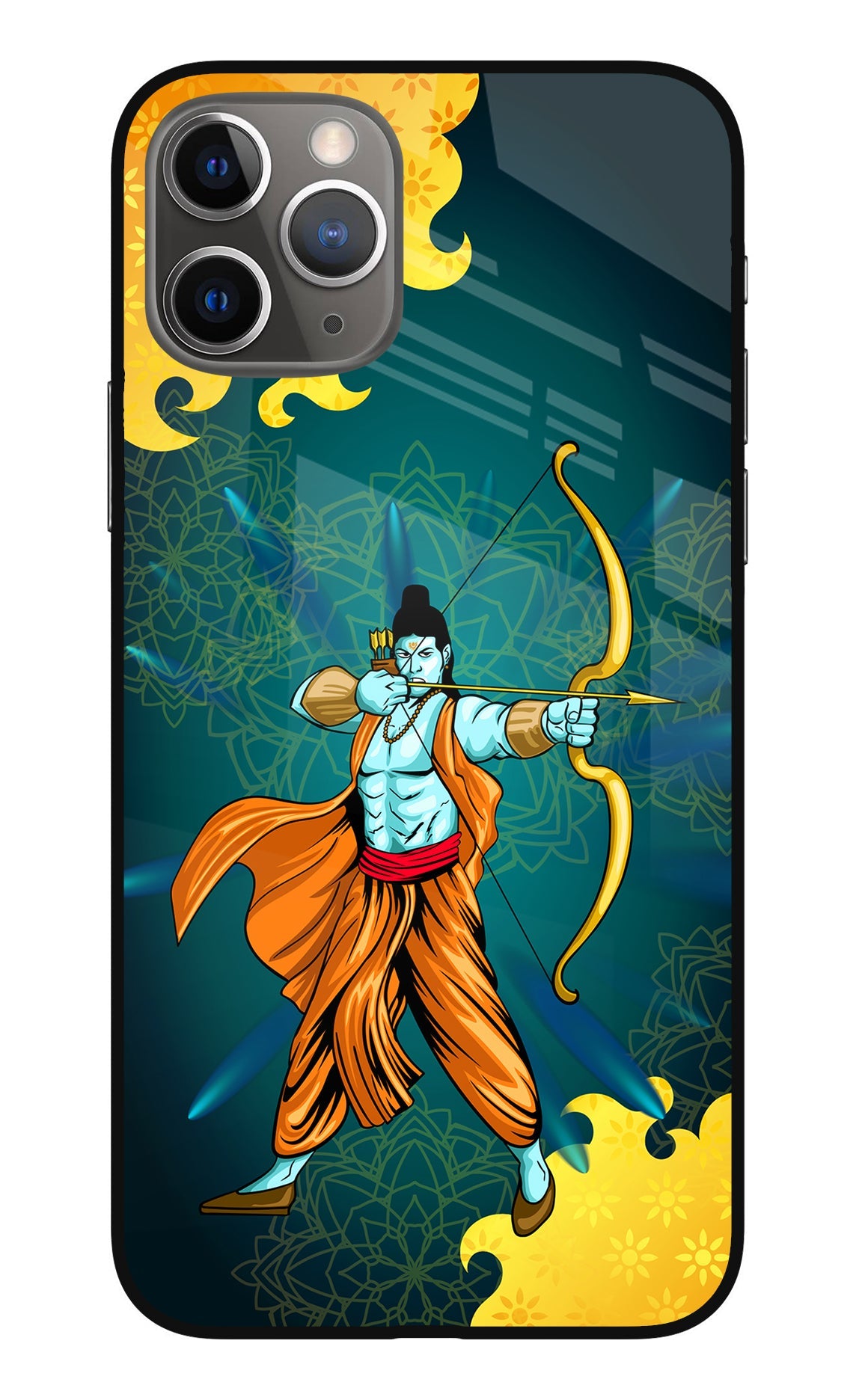 Lord Ram - 6 iPhone 11 Pro Max Glass Case