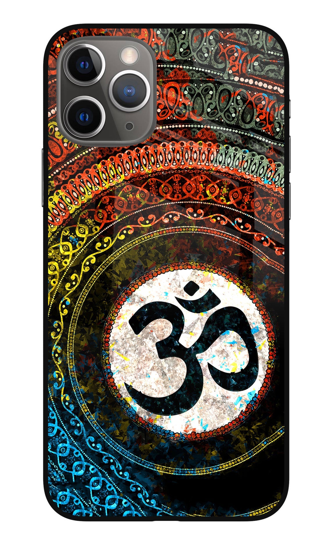 Om Cultural iPhone 11 Pro Max Glass Case