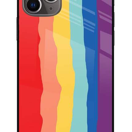 Rainbow iPhone 11 Pro Max Glass Case