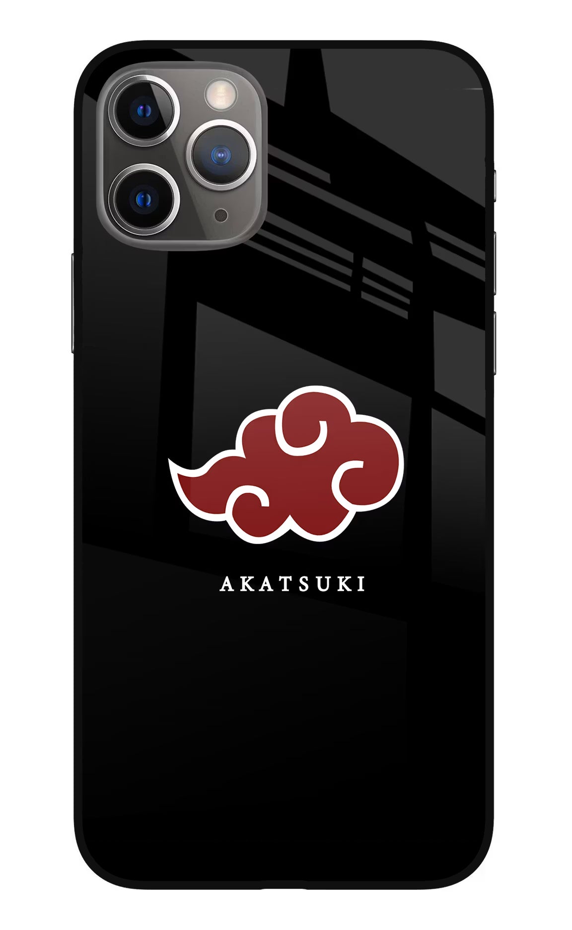 Akatsuki iPhone 11 Pro Max Glass Case Back Cover by Casekaro