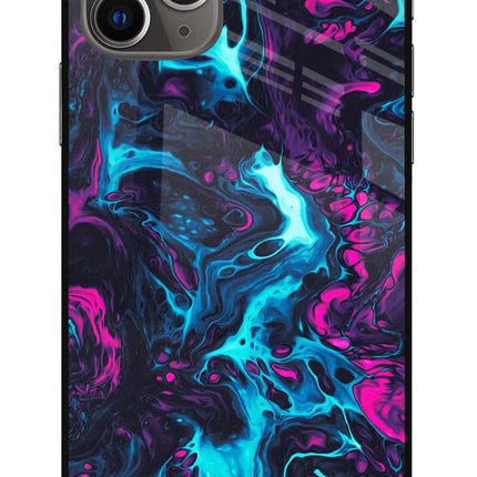 Abstract iPhone 11 Pro Max Glass Case