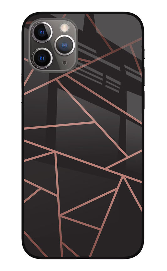 Geometric Pattern iPhone 11 Pro Max Glass Case