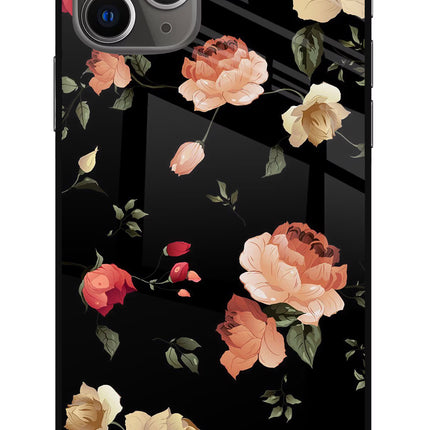 Flowers iPhone 11 Pro Max Glass Case
