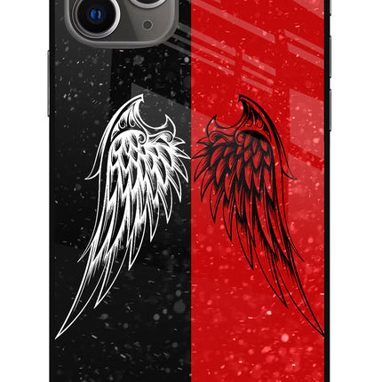 Wings iPhone 11 Pro Max Glass Case