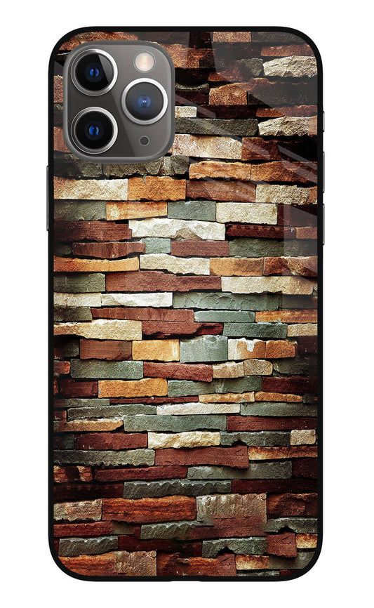 Bricks Pattern iPhone 11 Pro Max Glass Case