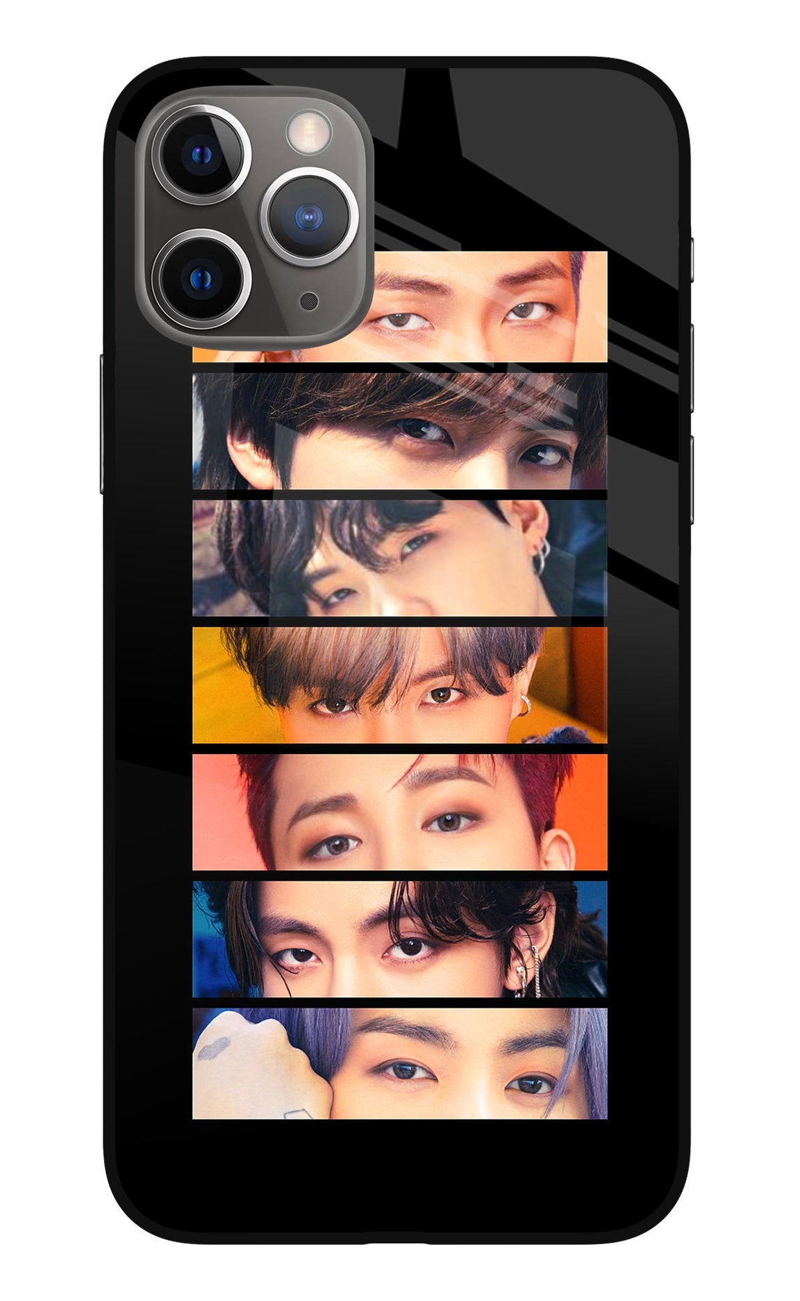 BTS Eyes iPhone 11 Pro Max Glass Case