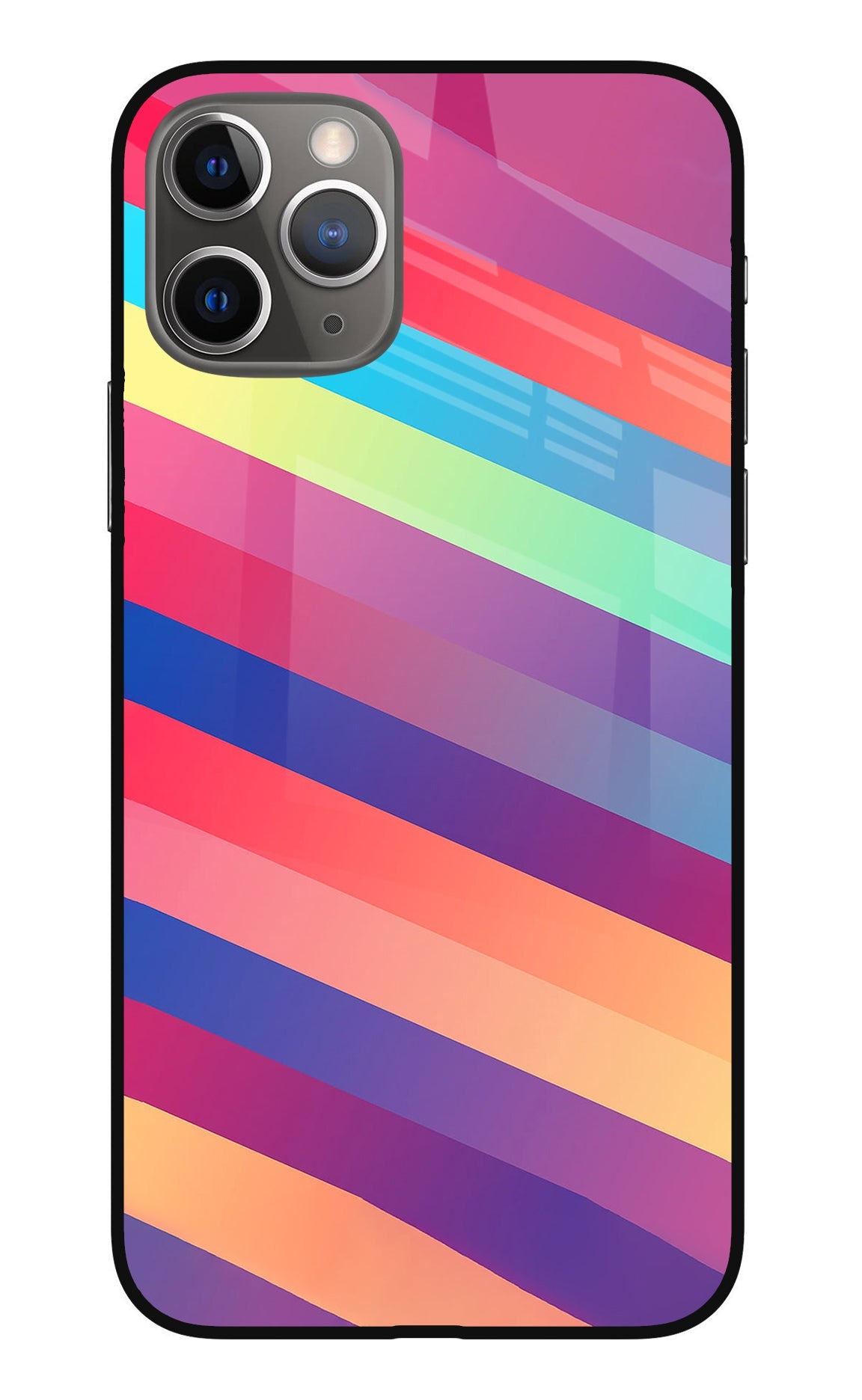 Stripes color iPhone 11 Pro Max Back Cover