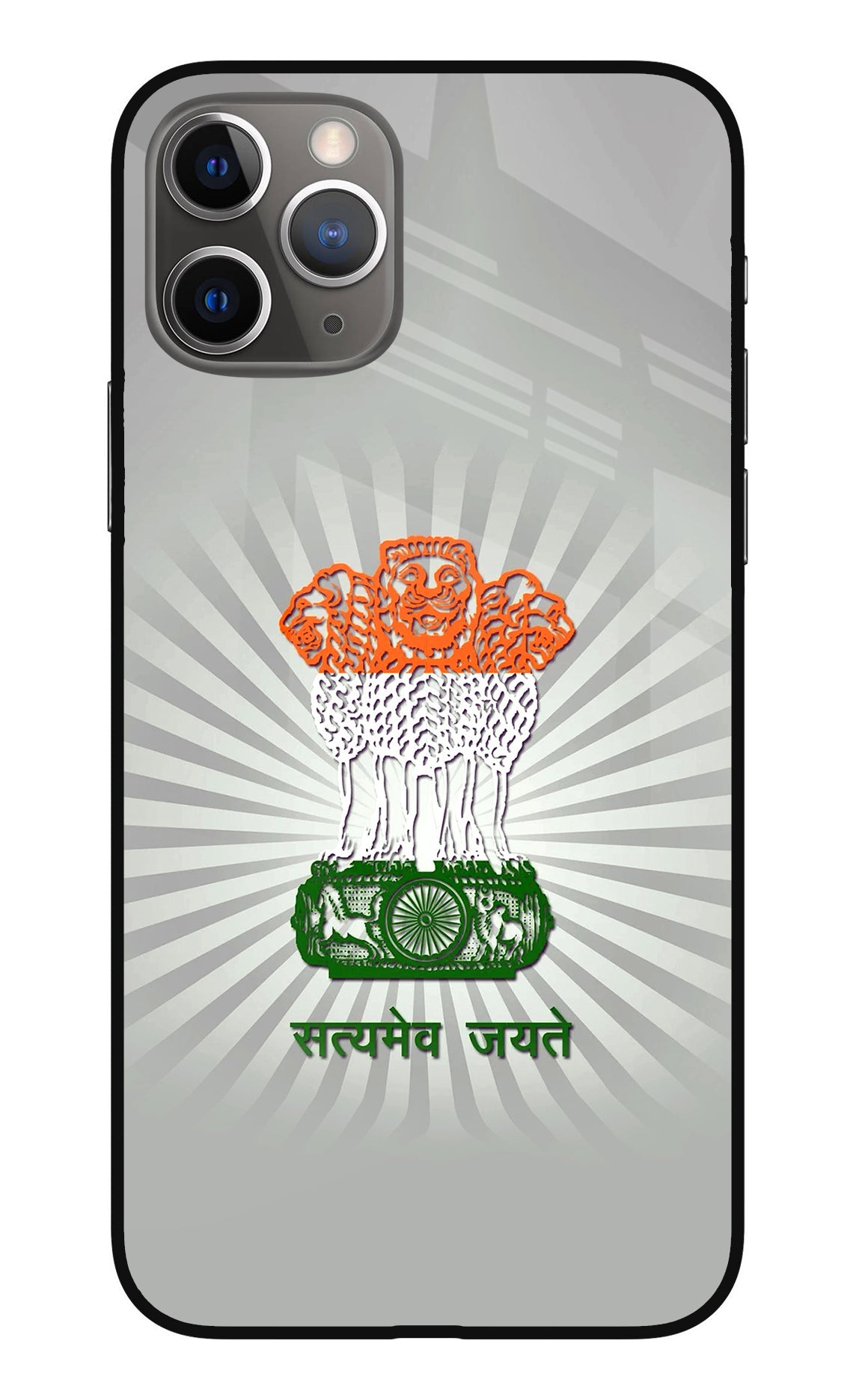 Satyamev Jayate Art iPhone 11 Pro Max Glass Case