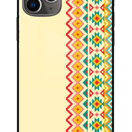 Ethnic Seamless iPhone 11 Pro Max Glass Case