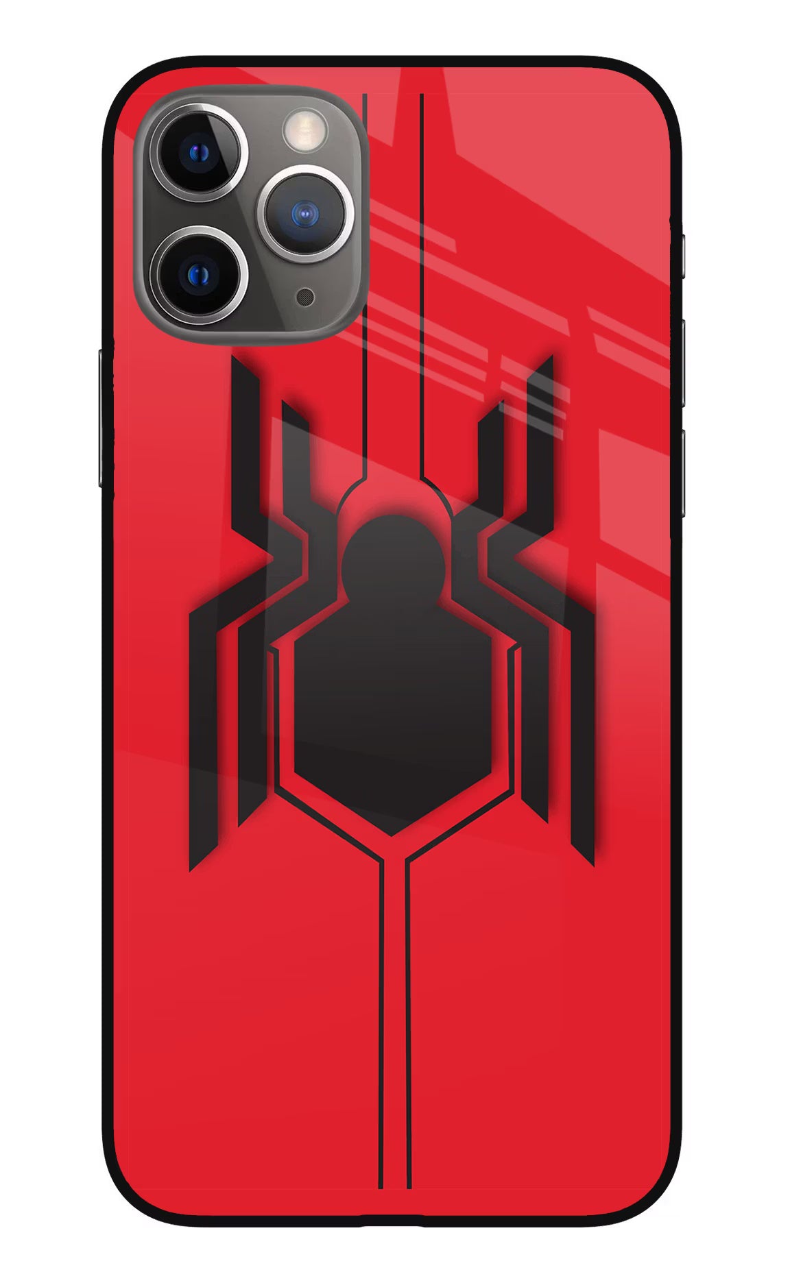 Spider iPhone 11 Pro Max Glass Case Back Cover by Casekaro