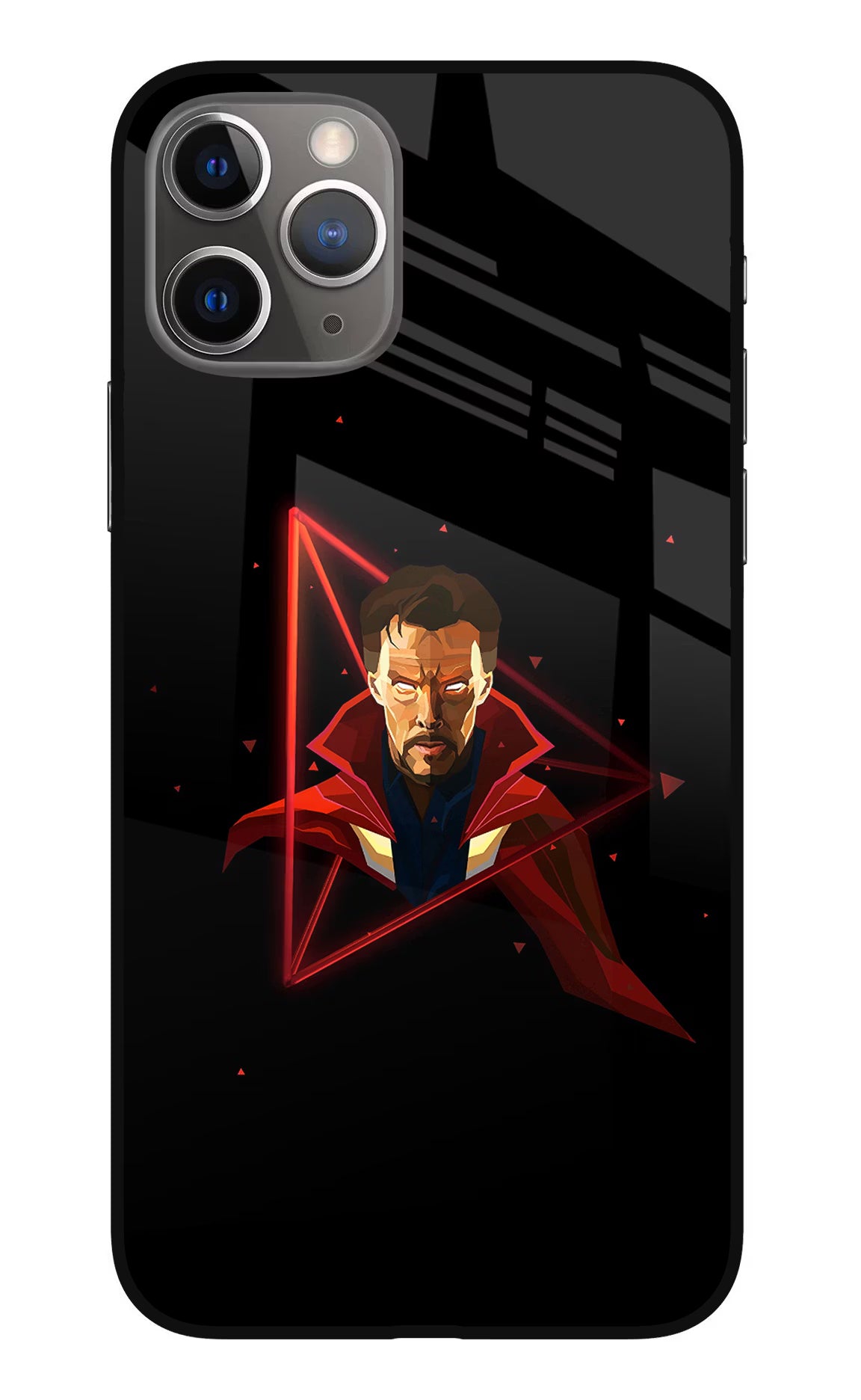 Doctor Ordinary iPhone 11 Pro Max Glass Case Back Cover by Casekaro