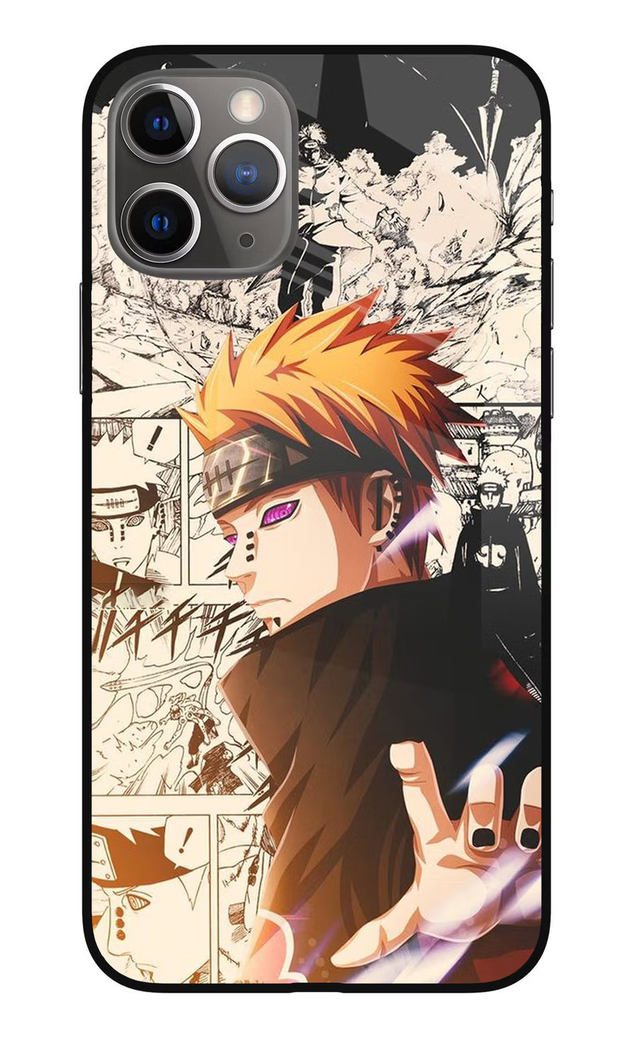 Pain Anime iPhone 11 Pro Max Back Cover, Metal case