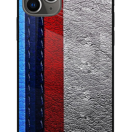 BMW Stripes iPhone 11 Pro Max Glass Case