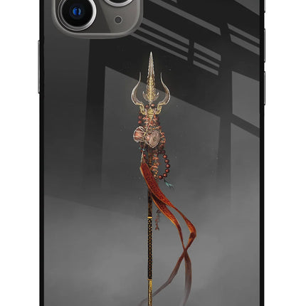Shiv Trishul iPhone 11 Pro Max Glass Case