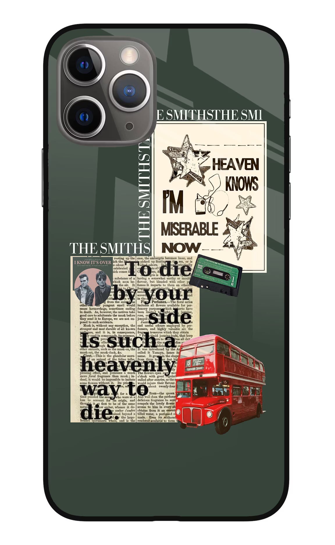The Smiths iPhone 11 Pro Max Glass Case Back Cover by Casekaro