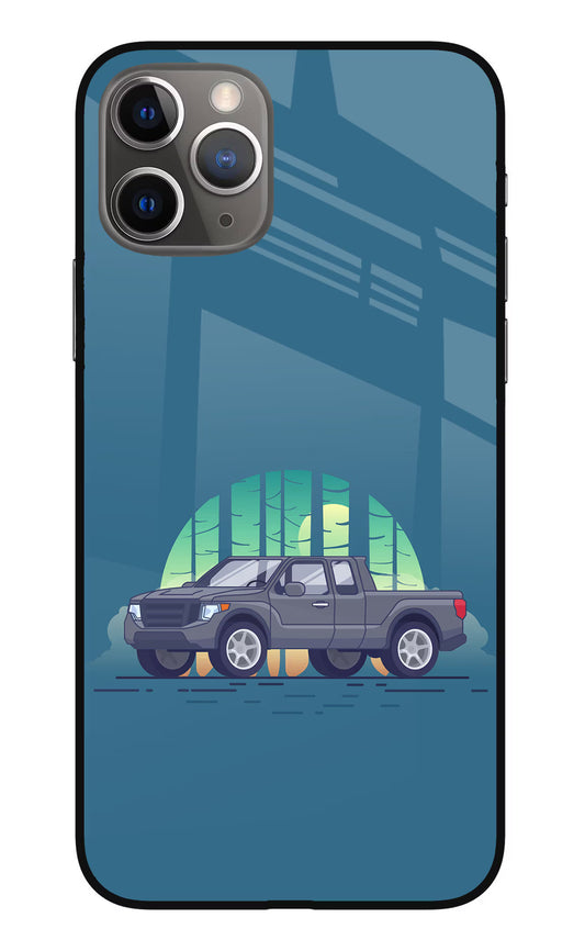 Retro Garage Vibe iPhone 11 Pro Max Glass Case