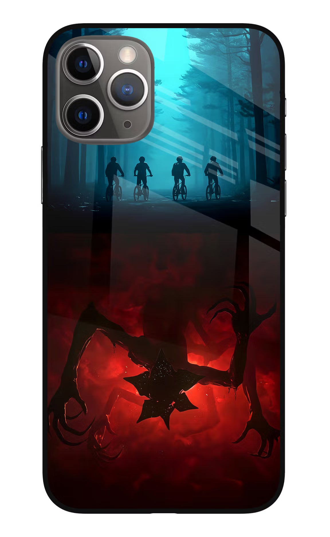Ordinary Things Downside Up iPhone 11 Pro Max Glass Case Back Cover by Casekaro