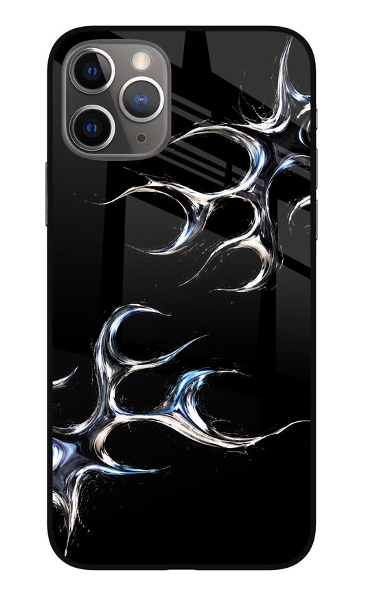 Chrome Tribal iPhone 11 Pro Max Glass Case