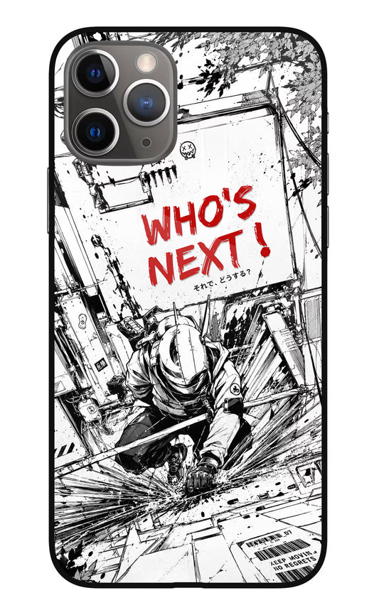 Who's Next iPhone 11 Pro Max Glass Case