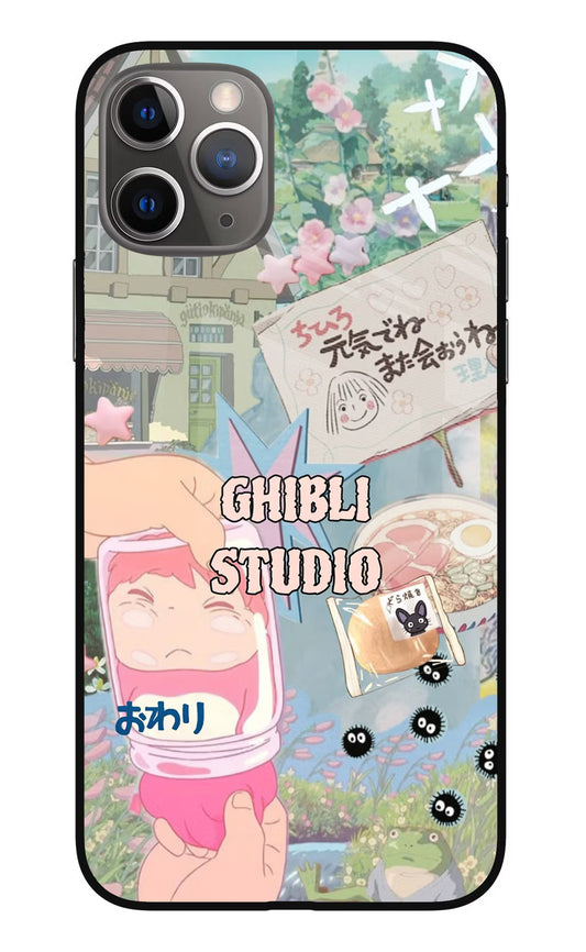 Studio Ghibli iPhone 11 Pro Max Glass Case