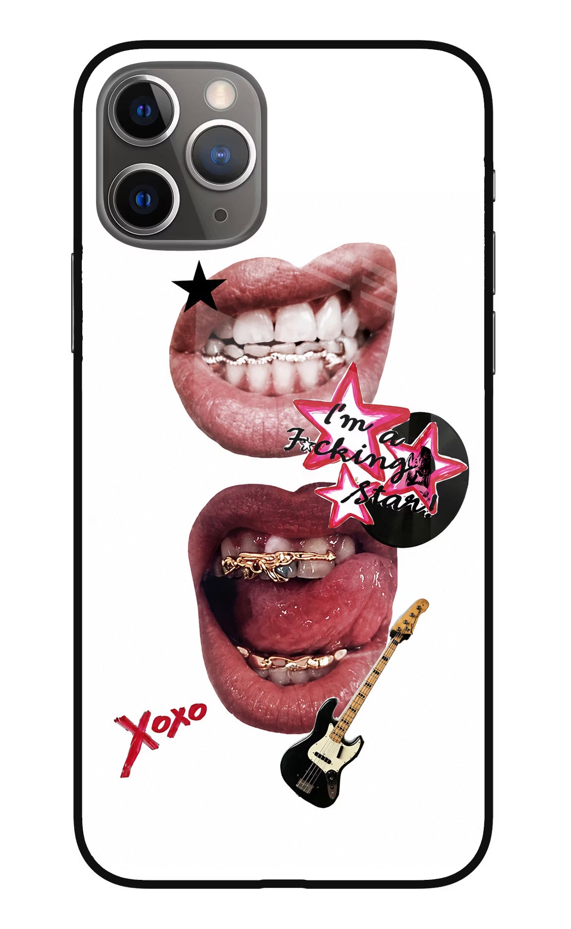 Rockstar iPhone 11 Pro Max Glass Case
