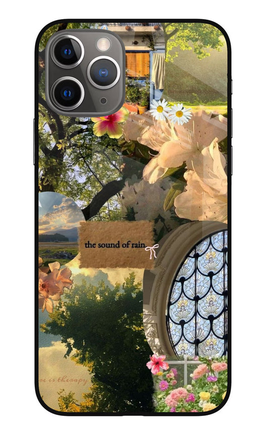 Rain iPhone 11 Pro Max Glass Case