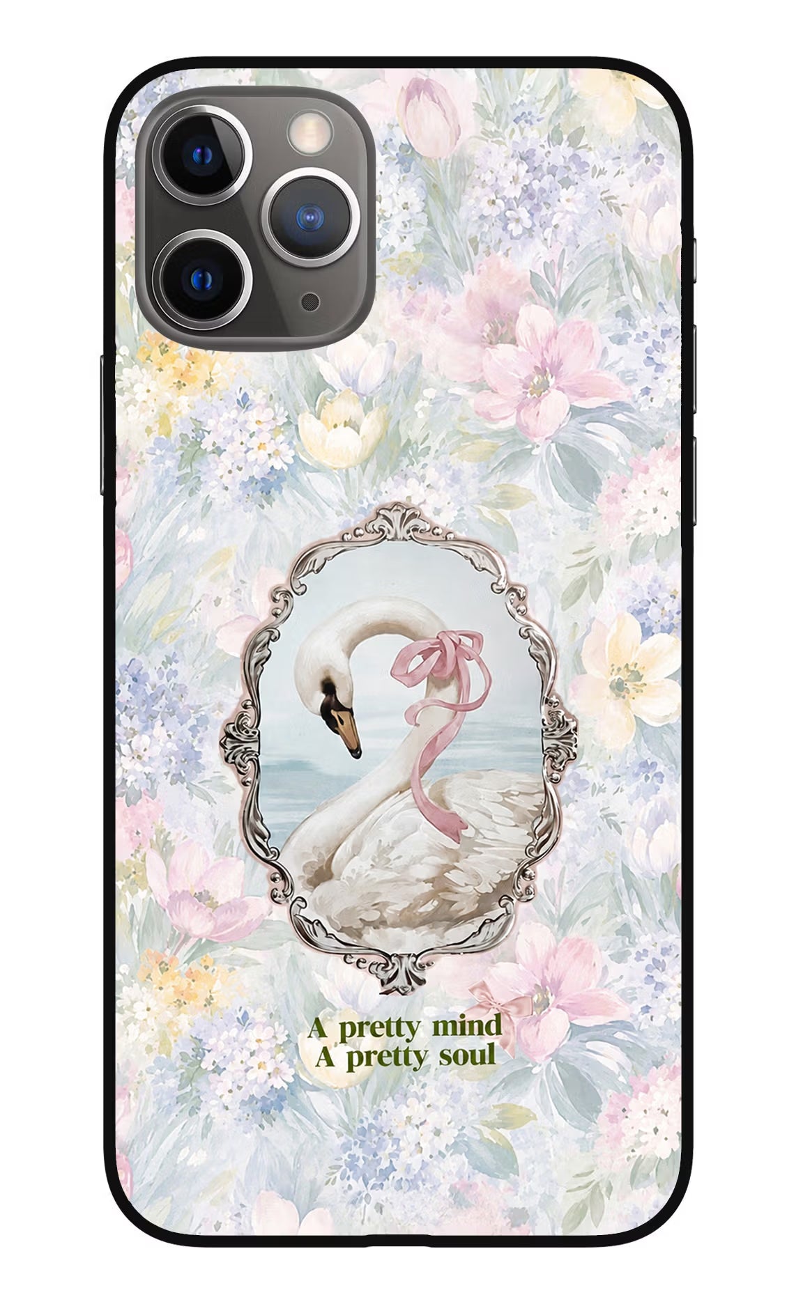 Pretty Mind Pretty Soul iPhone 11 Pro Max Glass Case
