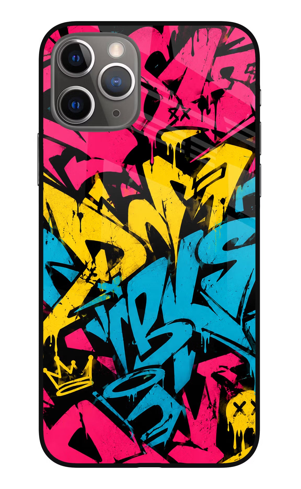 Graffiti Vibe iPhone 11 Pro Max Glass Case