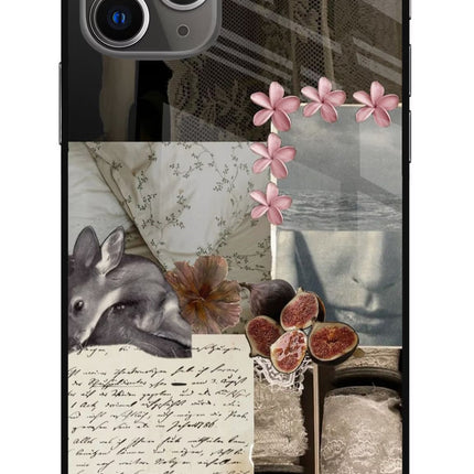 Midnight Sky iPhone 11 Pro Max Glass Case Back Cover by Casekaro