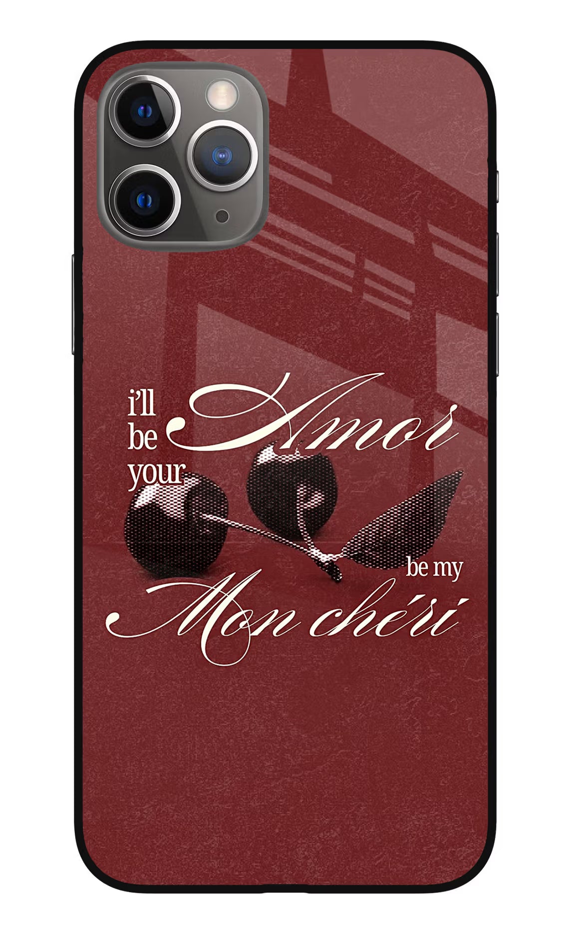 Velvet Cherry iPhone 11 Pro Max Glass Case