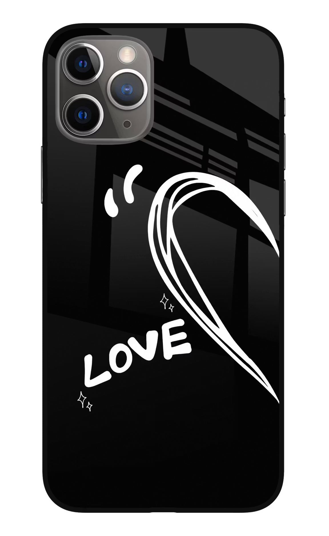Love Line iPhone 11 Pro Max Glass Case