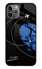 Love Orbit iPhone 11 Pro Max Glass Case