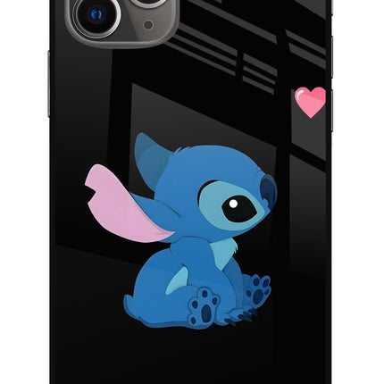Stitch Crush iPhone 11 Pro Max Glass Case