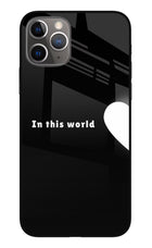 This World iPhone 11 Pro Max Glass Case