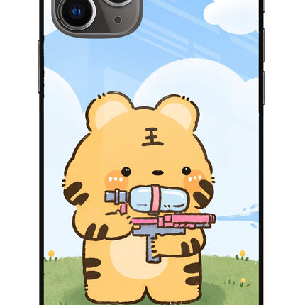 Tiger Treat iPhone 11 Pro Max Glass Case