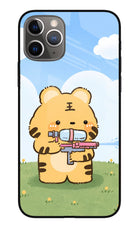 Tiger Treat iPhone 11 Pro Max Glass Case