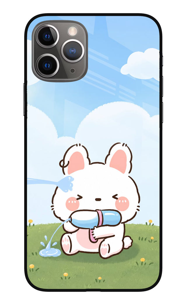 Bunny Treat iPhone 11 Pro Max Glass Case