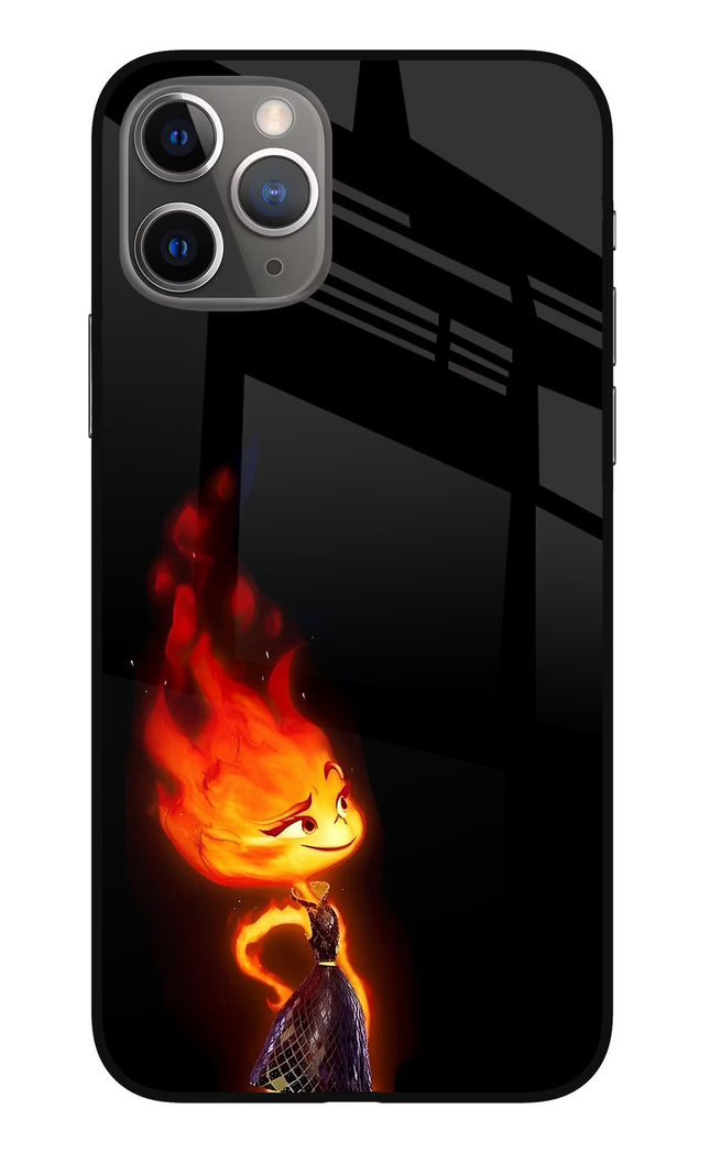 Ember Flame iPhone 11 Pro Max Glass Case
