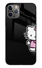 Kitty Charm iPhone 11 Pro Max Glass Case
