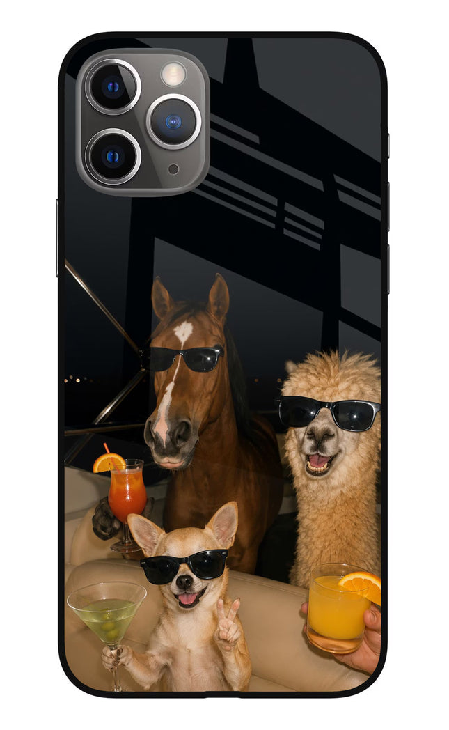 Party Squad iPhone 11 Pro Max Glass Case