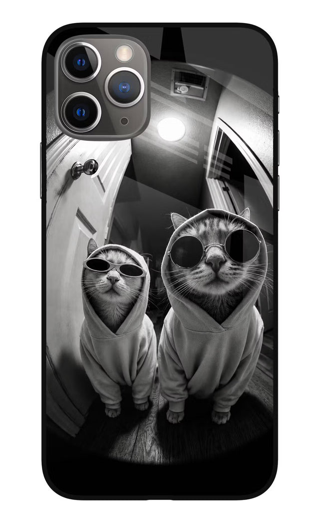 Hood Cats iPhone 11 Pro Max Glass Case