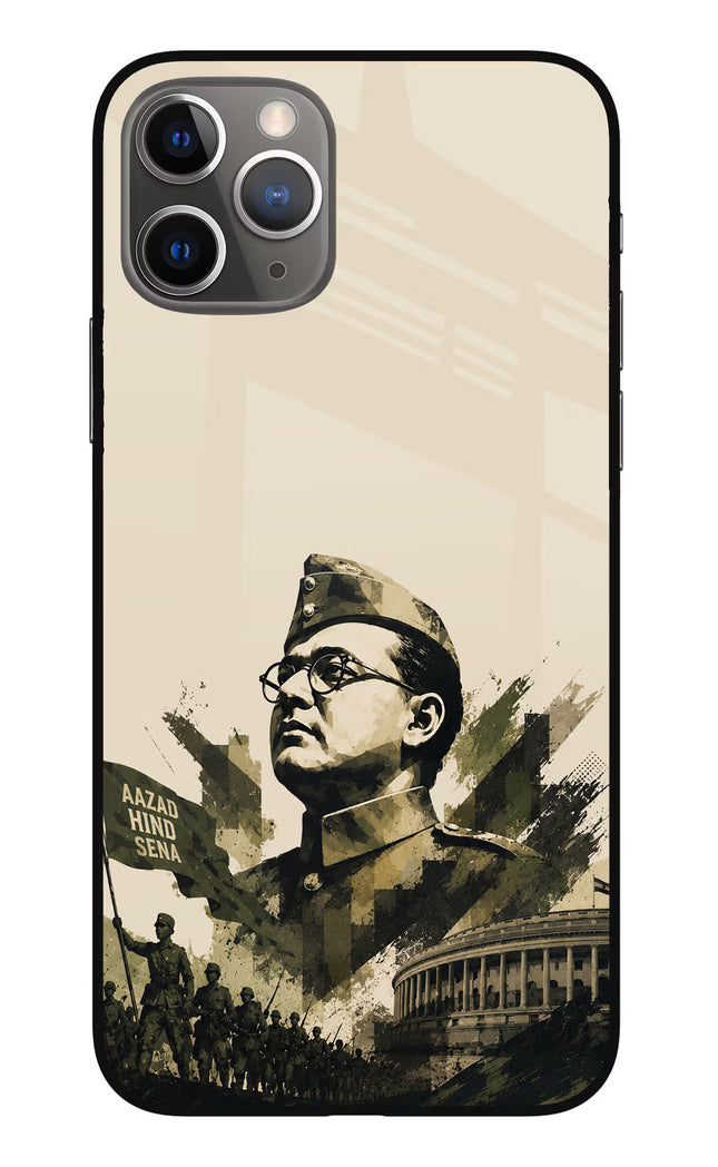 Netaji Rising iPhone 11 Pro Max Glass Case