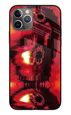 Fire Eye iPhone 11 Pro Max Glass Case